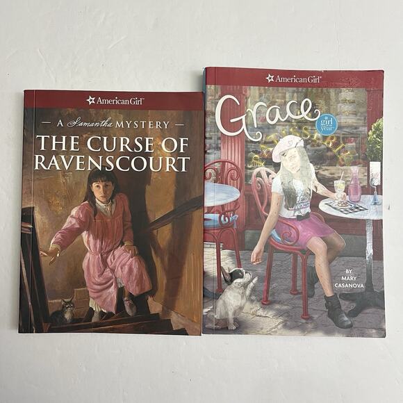 American Girl Books The Curse of Ravenscourt A Samantha Mystery and Grace - Picture 1 of 12